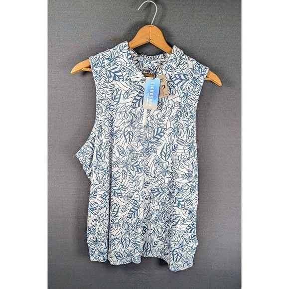Puma Tops - Puma Golf Sleeveless Polo Women's XXL Floral Cloudspun Athletic Pickleball  NEW